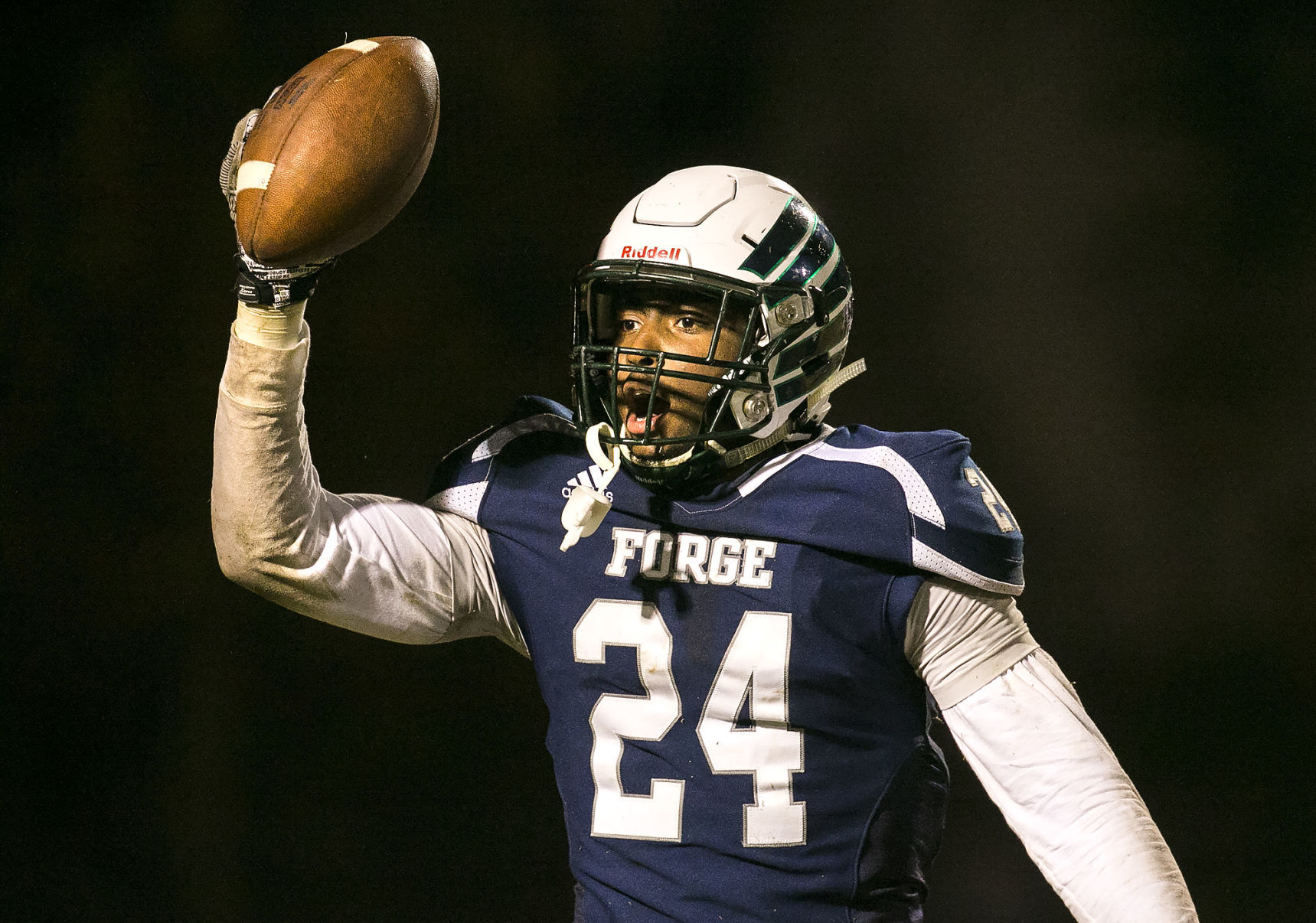 Highland Springs at Colonial Forge football
